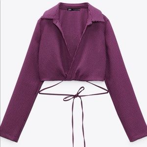 Zara cropped top